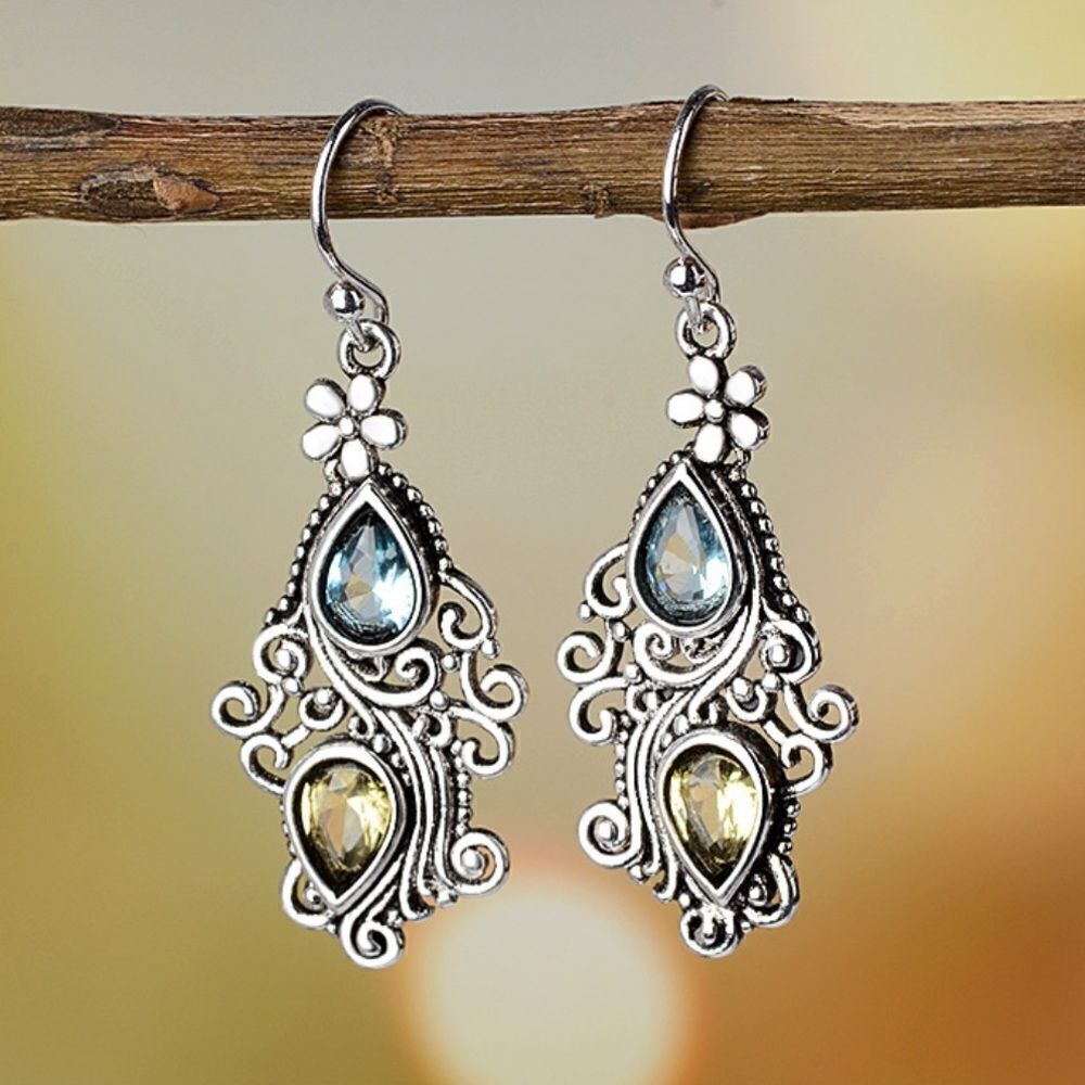 5/$25 PEACOCK 🦚 YELLOW DANGLES